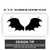2" X 4" Aluminum License Plate  Thumbnail