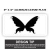 2" X 4" Aluminum License Plate  Thumbnail