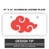 2" X 4" Aluminum License Plate  Thumbnail