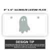 2" X 4" Aluminum License Plate  Thumbnail