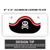 2" X 4" Aluminum License Plate  Thumbnail