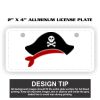 2" X 4" Aluminum License Plate  Thumbnail