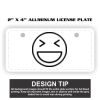 2" X 4" Aluminum License Plate  Thumbnail