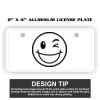 2" X 4" Aluminum License Plate  Thumbnail
