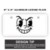 2" X 4" Aluminum License Plate  Thumbnail