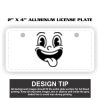 2" X 4" Aluminum License Plate  Thumbnail