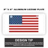 2" X 4" Aluminum License Plate  Thumbnail