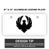 2" X 4" Aluminum License Plate  Thumbnail