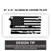 2" X 4" Aluminum License Plate  Thumbnail