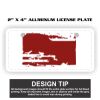 2" X 4" Aluminum License Plate  Thumbnail