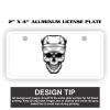 2" X 4" Aluminum License Plate  Thumbnail