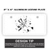 2" X 4" Aluminum License Plate  Thumbnail