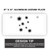 2" X 4" Aluminum License Plate  Thumbnail