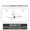 2" X 4" Aluminum License Plate  Thumbnail