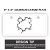 2" X 4" Aluminum License Plate  Thumbnail