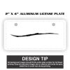 2" X 4" Aluminum License Plate  Thumbnail