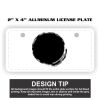 2" X 4" Aluminum License Plate  Thumbnail