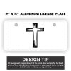 2" X 4" Aluminum License Plate  Thumbnail