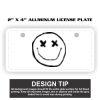 2" X 4" Aluminum License Plate  Thumbnail