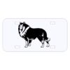 Personalized 3 X 6 Heavy Duty Acrylic / Plastic License Plate Thumbnail