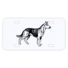Personalized 3 X 6 Heavy Duty Acrylic / Plastic License Plate Thumbnail