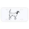 Personalized 3 X 6 Heavy Duty Acrylic / Plastic License Plate Thumbnail