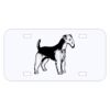 Personalized 3 X 6 Heavy Duty Acrylic / Plastic License Plate Thumbnail