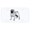 Personalized 3 X 6 Heavy Duty Acrylic / Plastic License Plate Thumbnail