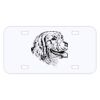 Personalized 3 X 6 Heavy Duty Acrylic / Plastic License Plate Thumbnail