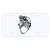 Personalized 3 X 6 Heavy Duty Acrylic / Plastic License Plate Thumbnail