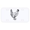 Personalized 3 X 6 Heavy Duty Acrylic / Plastic License Plate Thumbnail
