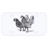 Personalized 3 X 6 Heavy Duty Acrylic / Plastic License Plate Thumbnail