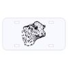 Personalized 3 X 6 Heavy Duty Acrylic / Plastic License Plate Thumbnail