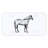 Personalized 3 X 6 Heavy Duty Acrylic / Plastic License Plate Thumbnail