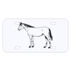 Personalized 3 X 6 Heavy Duty Acrylic / Plastic License Plate Thumbnail