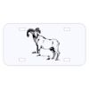 Personalized 3 X 6 Heavy Duty Acrylic / Plastic License Plate Thumbnail