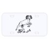 Personalized 3 X 6 Heavy Duty Acrylic / Plastic License Plate Thumbnail