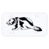 Personalized 3 X 6 Heavy Duty Acrylic / Plastic License Plate Thumbnail