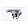 Personalized 3 X 6 Heavy Duty Acrylic / Plastic License Plate Thumbnail
