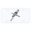 Personalized 3 X 6 Heavy Duty Acrylic / Plastic License Plate Thumbnail