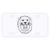 Personalized 3 X 6 Heavy Duty Acrylic / Plastic License Plate Thumbnail