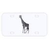 Personalized 3 X 6 Heavy Duty Acrylic / Plastic License Plate Thumbnail