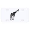 Personalized 3 X 6 Heavy Duty Acrylic / Plastic License Plate Thumbnail