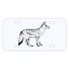 Personalized 3 X 6 Heavy Duty Acrylic / Plastic License Plate Thumbnail