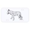 Personalized 3 X 6 Heavy Duty Acrylic / Plastic License Plate Personalized 3 X 6 Heavy Duty Acrylic / Plastic License Plate Thumbnail
