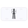 Personalized 3 X 6 Heavy Duty Acrylic / Plastic License Plate Thumbnail