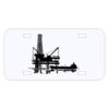 Personalized 3 X 6 Heavy Duty Acrylic / Plastic License Plate Thumbnail