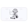 Personalized 3 X 6 Heavy Duty Acrylic / Plastic License Plate Thumbnail
