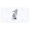 Personalized 3 X 6 Heavy Duty Acrylic / Plastic License Plate Thumbnail