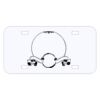 Personalized 3 X 6 Heavy Duty Acrylic / Plastic License Plate Thumbnail
